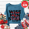 Wise Men Sweatshirt - Heather Deep Teal - 20 product image 1