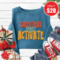 Christmas Spirit Activate Sweatshirt - Heather Deep Teal product image 1