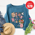 Favorite Things Sweatshirt - Heather Deep Teal - 20 product image 1