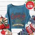 Jingle Horse Sweatshirt - Heather Deep Teal - 20 product image 1