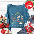 Greatest Gift Of All Sweatshirt - Heather Deep Teal - 20 product image 1