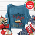 Mary Did You Know Sweatshirt - Heather Deep Teal - 20 product image 1