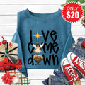Love Came Down Sweatshirt - Heather Deep Teal - 20 product image 1