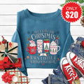 All I Want for Christmas Sweatshirt - Heather Deep Teal - 20 product image 1
