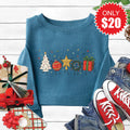 Christmas Decor Sweatshirt - Heather Deep Teal - 20 product image 1