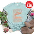 Hope Is Born Tee - Heather Dusty Blue - 15 product image 1