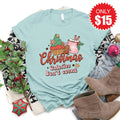 Christmas Calories Tee - Heather Dusty Blue - 15 product image 1