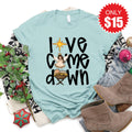 Love Came Down Tee - Heather Dusty Blue - 15 product image 1