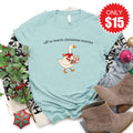 Christmas Movies Tee - Heather Dusty Blue - 15 product image 1