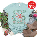 Oh Holy Night Tee - Heather Dusty Blue - 15 product image 1