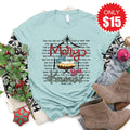 Mary Did You Know Tee - Heather Dusty Blue - 15 product image 1