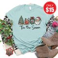 Tis The Season Tee - Heather Dusty Blue - 15 product image 1