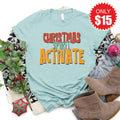 Christmas Spirit Activate Tee - Heather Dusty Blue - 15 product image 1