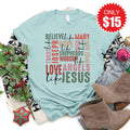 Love Like Jesus Tee - Heather Dusty Blue - 15 product image 1