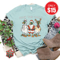 Duck The Halls Tee - Heather Dusty Blue - 15 product image 1