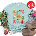Jesus Is The Reason Tee - Heather Dusty Blue - 15 product image 1