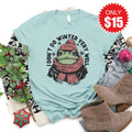 I Don't Do Winter Tee - Heather Dusty Blue - 15 product image 1