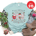 All I Want for Christmas Tee - Heather Dusty Blue - 15 product image 1