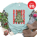 Christmas Tree Tee - Heather Dusty Blue - 15 product image 1