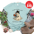 Having a Meltdown Tee - Heather Dusty Blue - 15 product image 1