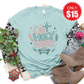 Oh Holy Night Tee - Heather Dusty Blue - 15 product image 1