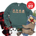 Christmas Bears Long Sleeve - Heather Forest - 17 product image 1