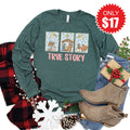 True Story Long Sleeve - Heather Forest - 17 product image 1