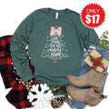 Let Us Adore Him Long Sleeve - Heather Forest - 17 product image 1