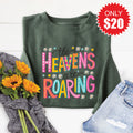 The Heavens Are Roaring Sweatshirt - Heather Forest - 20 product image 1