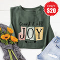 Count It All Joy Sweatshirt - Heather Forest - 20 product image 1