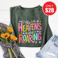 The Heavens Are Roaring Sweatshirt - Heather Forest - 20 product image 1