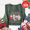 All I Want for Christmas Sweatshirt - Heather Forest - 20 product image 1