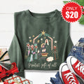 Greatest Gift Of All Sweatshirt - Heather Forest - 20 product image 1