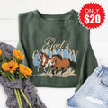 God's Country Sweatshirt - Heather Forest - 20 product image 1