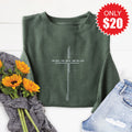 The Way, Truth, Life Sweatshirt - Heather Forest - 20 product image 1