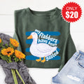 Flabbers Have Been Gasted Sweatshirt - Heather Forest - 20 product image 1
