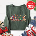 Dachshund Sweatshirt - Heather Forest - 20 product image 1