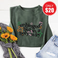 Unhinged Sweatshirt - Heather Forest - 20 product image 1