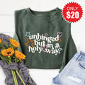 Unhinged Sweatshirt - Heather Forest - 20 product image 1