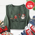 Tis The Season Sweatshirt - Heather Forest - 20 product image 1