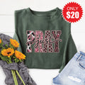 Just Pray Sweatshirt - Heather Forest - 20 product image 1