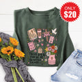 Favorite Things Sweatshirt - Heather Forest - 20 product image 1