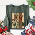 Joy To The World Sweatshirt - Heather Forest - 20 product image 1