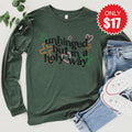 Unhinged Long Sleeve - Heather Forest - 17 product image 1