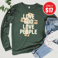 Love God Long Sleeve - Heather Forest - 17 product image 1