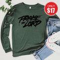 Praise The Lord Long Sleeve - Heather Forest - 17 product image 1