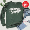 Praise The Lord Long Sleeve - Heather Forest - 17 product image 1
