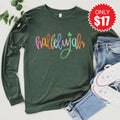Hallelujah Long Sleeve - Heather Forest - 17 product image 1