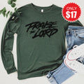 Praise The Lord Long Sleeve - Heather Forest - 17 product image 1
