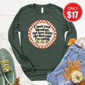 Count Your Blessings Long Sleeve - Heather Forest - 17 product image 1